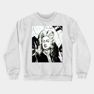 Joseph Addison Black And White Portrait | Joseph Addison Artwork 3 Crewneck Sweatshirt